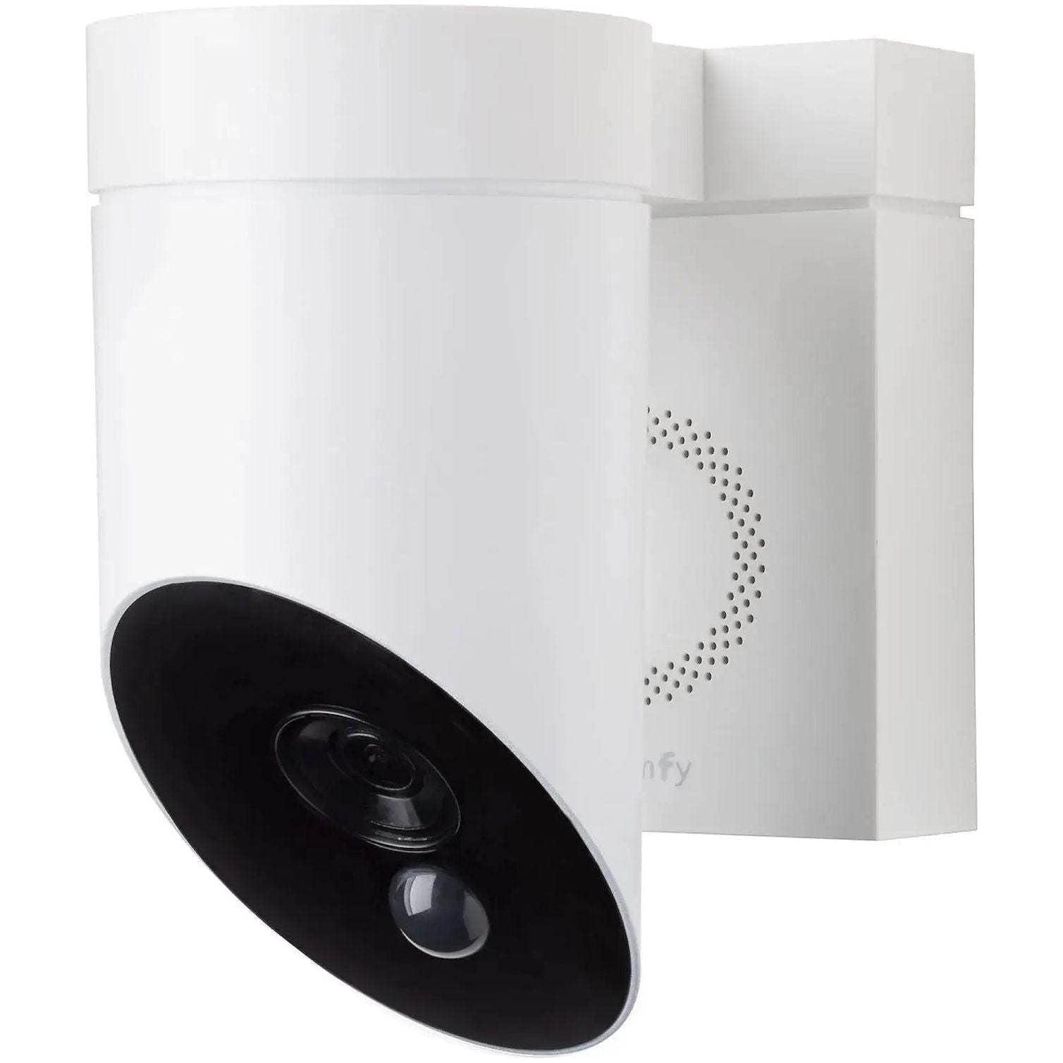 Camera Somfy Blanche avec sirène intégrée - MATERIEL PROS
