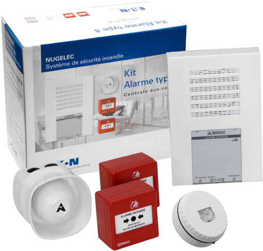 Kit Alarme Incendie Type 4 Eaton Nugelec – Complet et Conforme - MATERIEL PROS