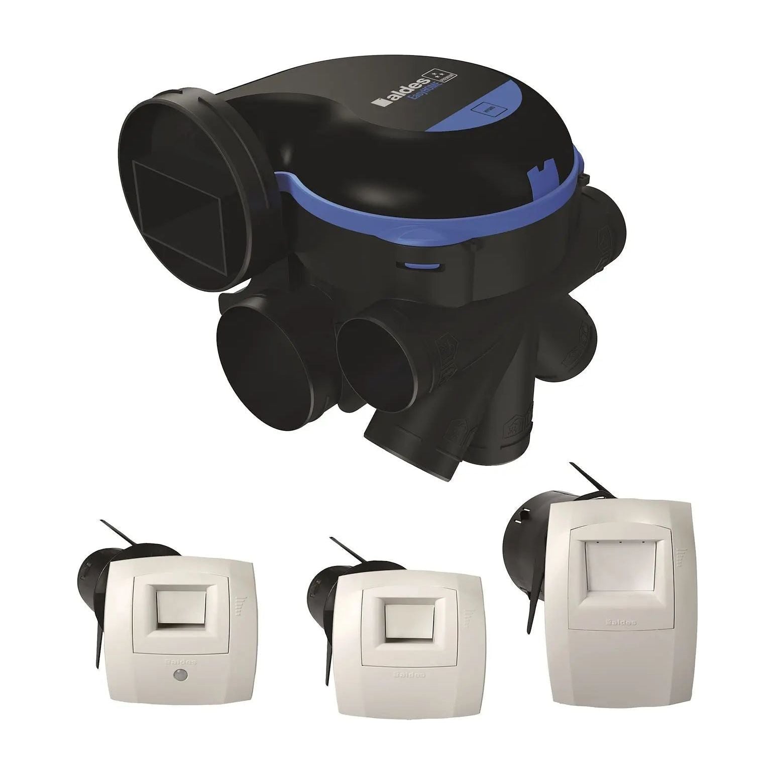 VMC simple flux EasyHOME Hygro Aldes Premium Micro Watt MW' - MATERIEL PROS